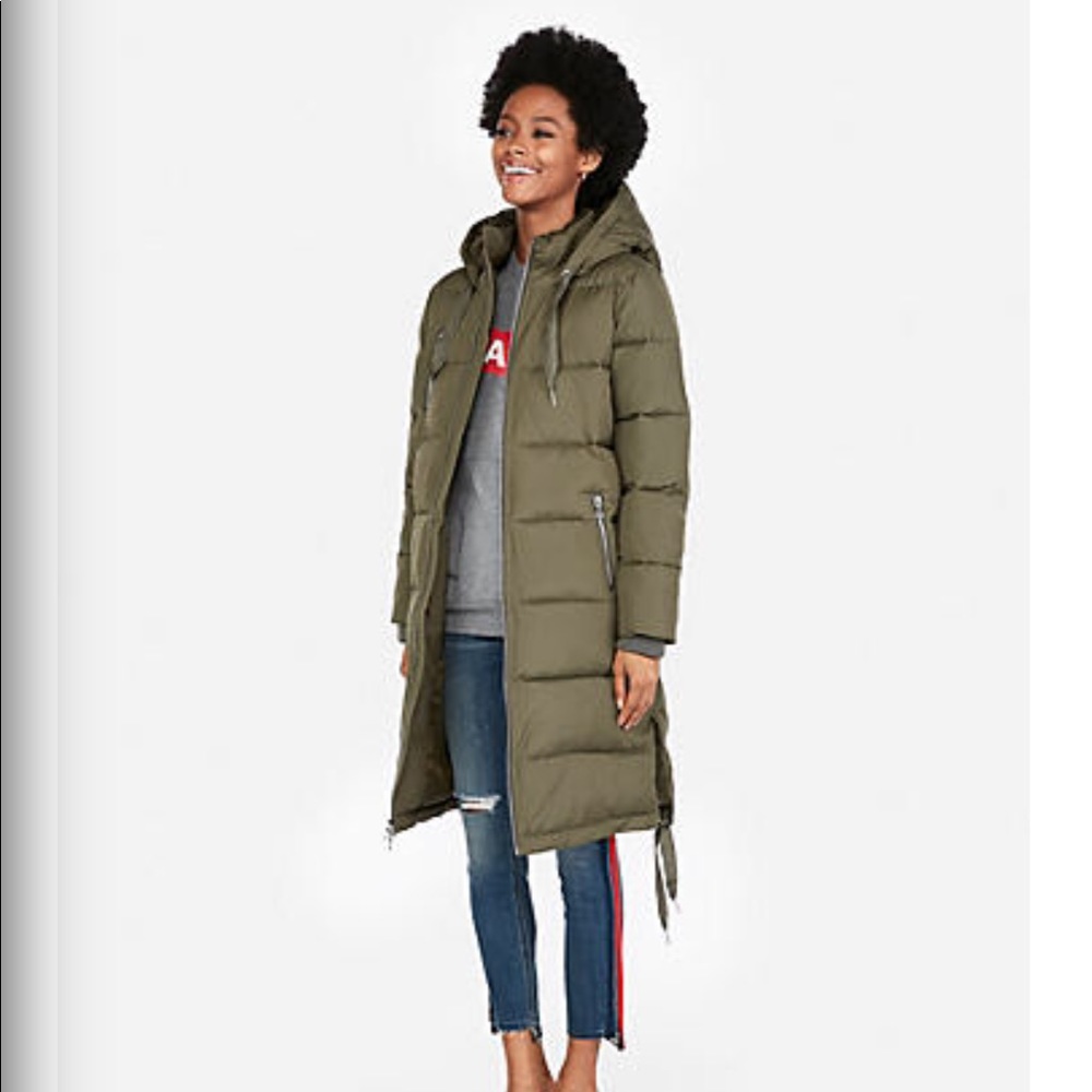 Sold out express puffer coat